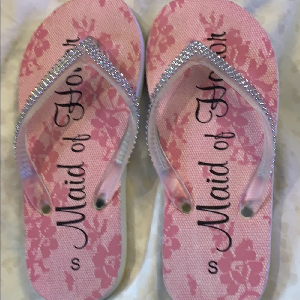 Maid of Honor flip flops